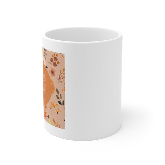 Hello Fall Ceramic Coffee Mug 11oz