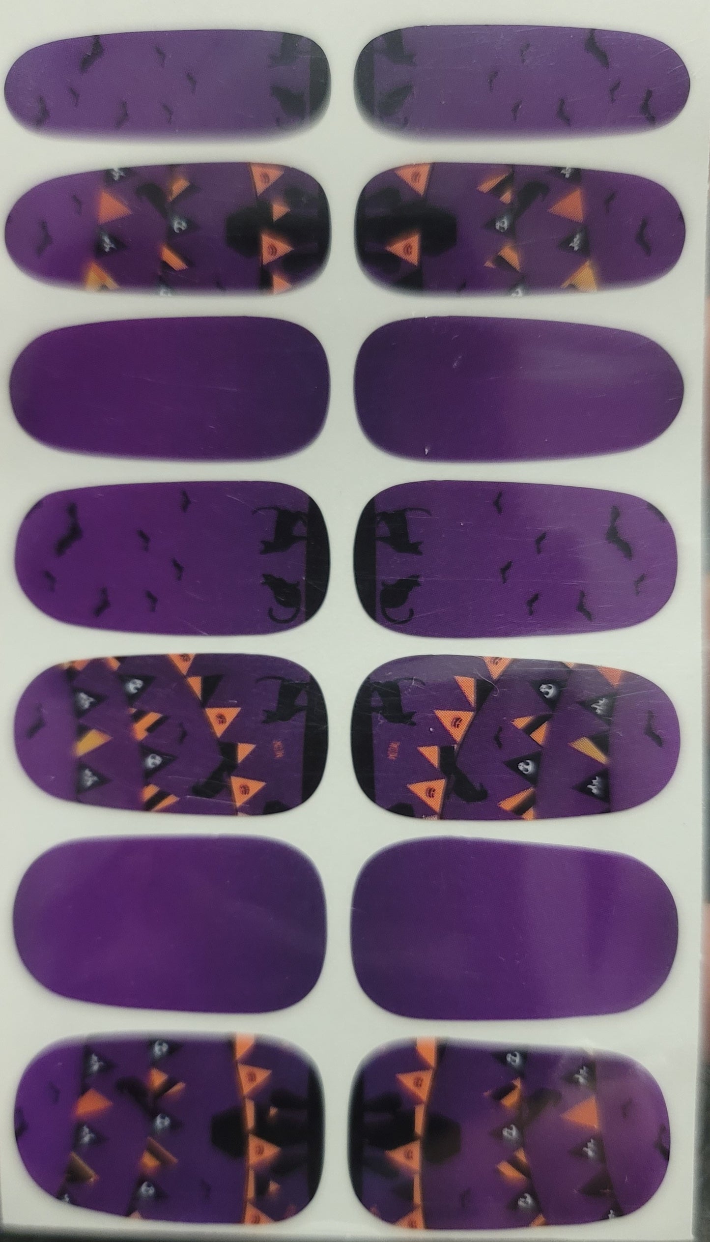 Halloween nail wraps