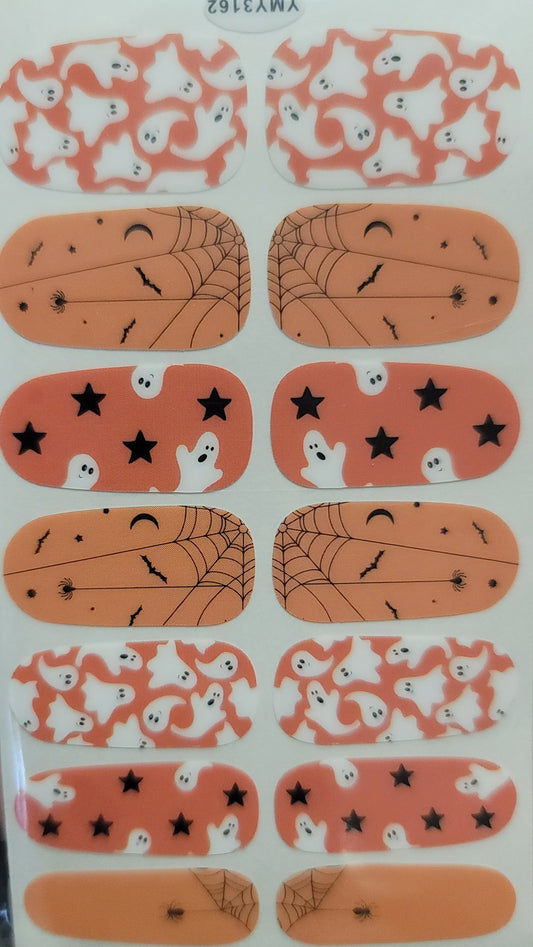 Halloween nail wraps