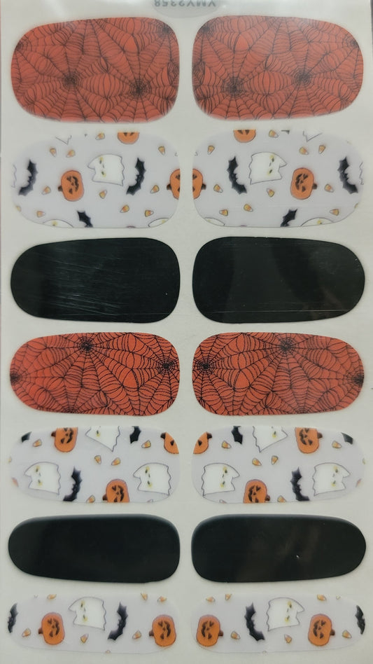 Halloween nail wraps