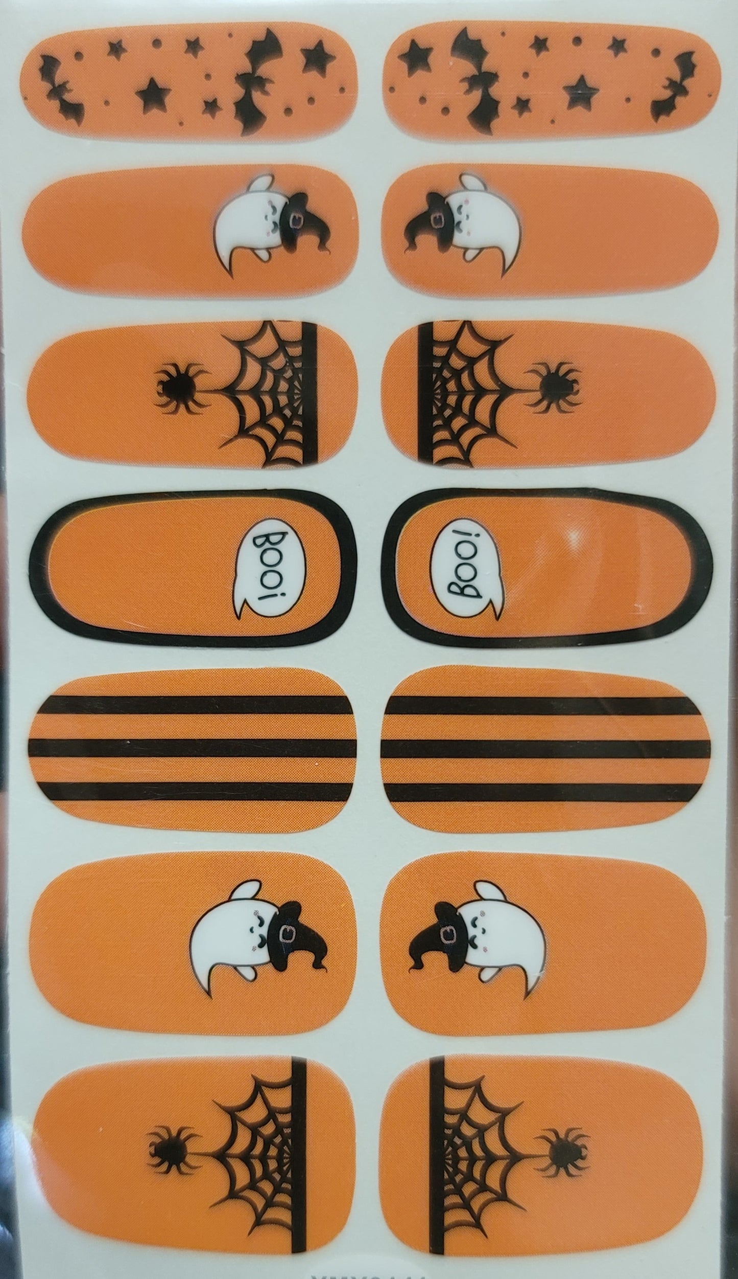 Halloween nail wraps