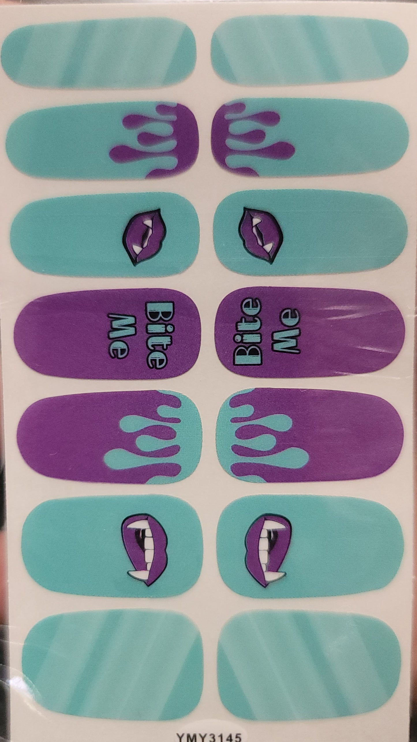 Halloween nail wraps