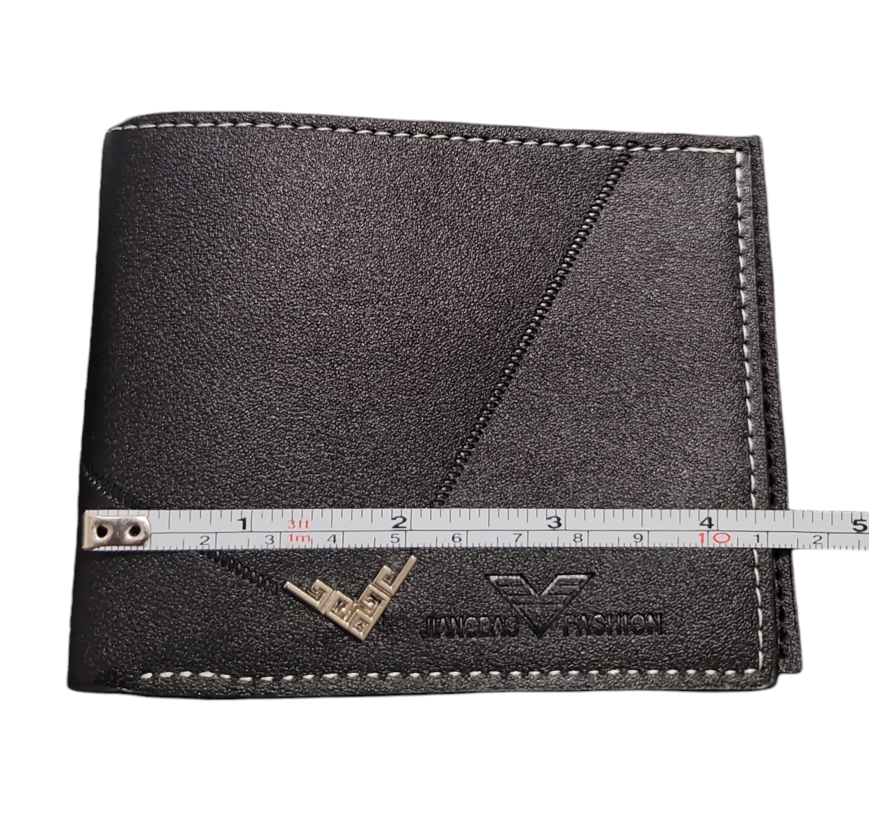 Mens Wallet Black Pu Leather