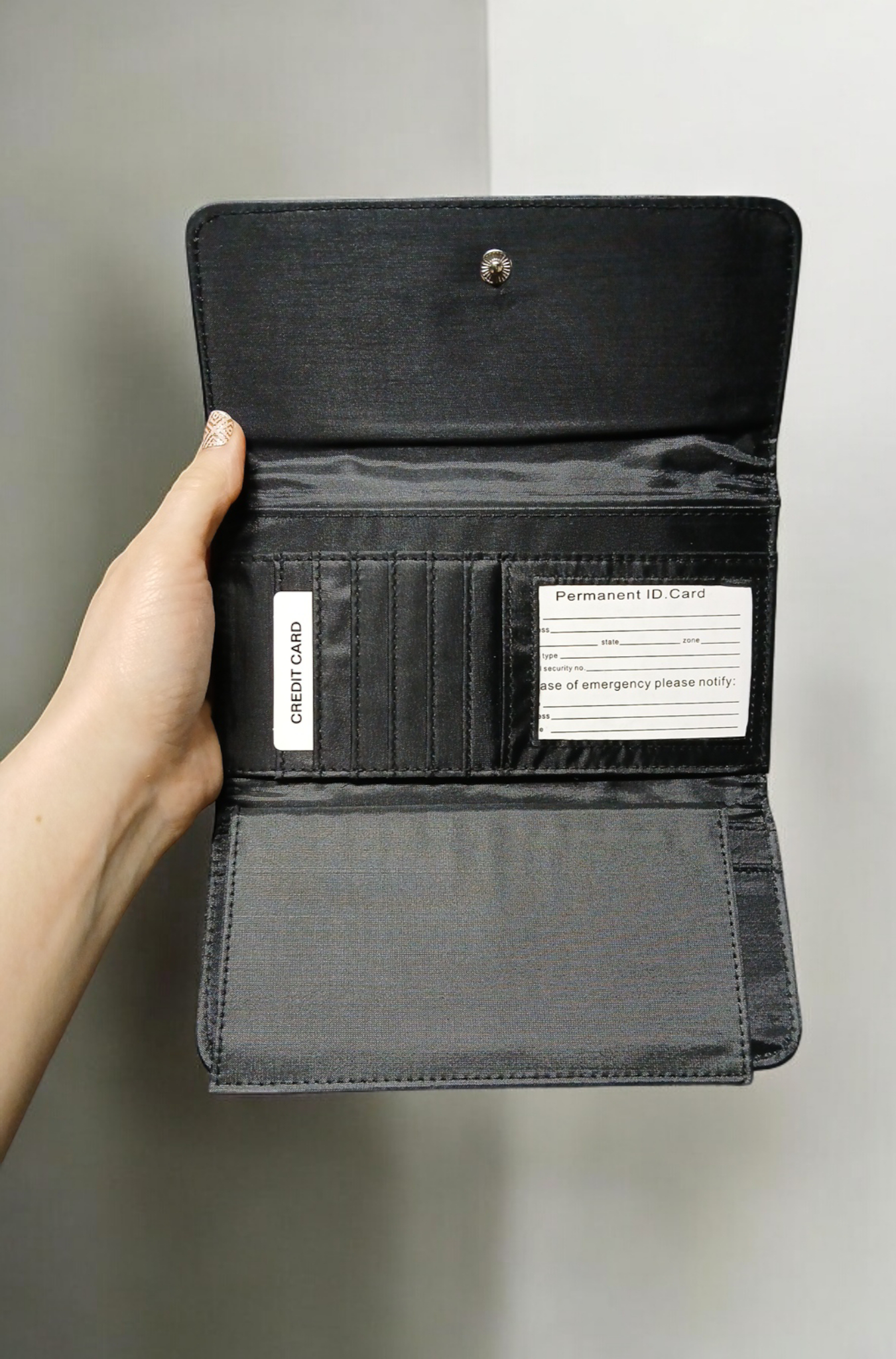 Black Guang Tong Wallet