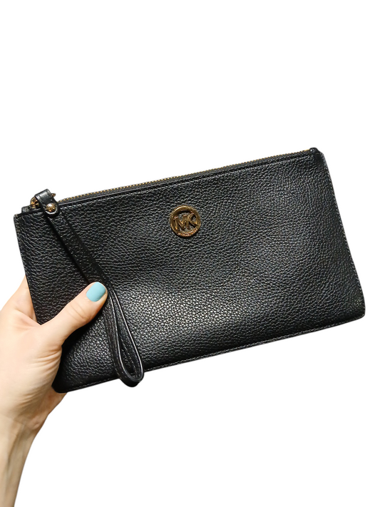 Michael Kors Black Wristlet