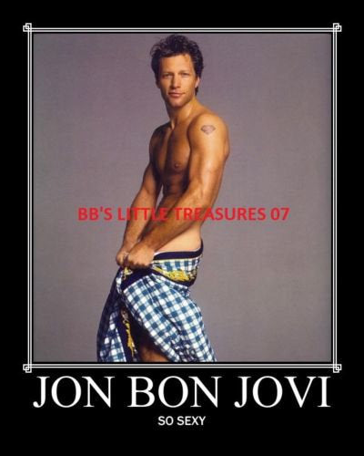 Jon Bon Joni mini so sexy poster 8X10 inches