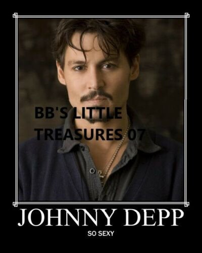 Johnny Depp so sexy mini poster 8X10 inches