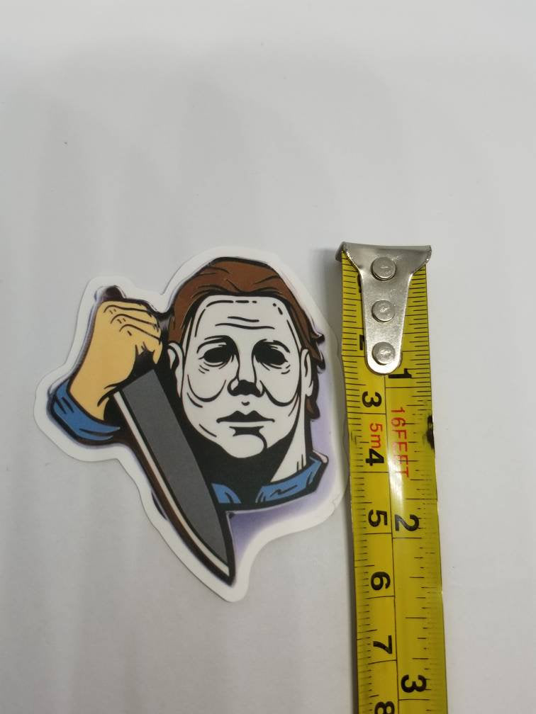 Halloween Michael Myers horror sticker