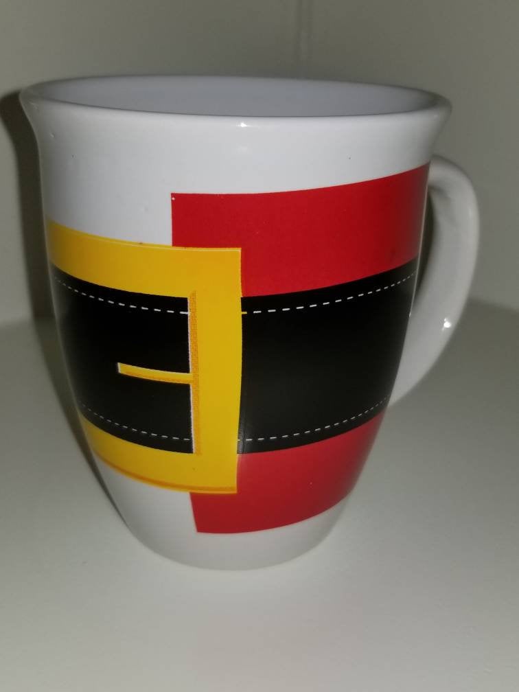 Santa Claus Christmas mug cup 14 fl oz