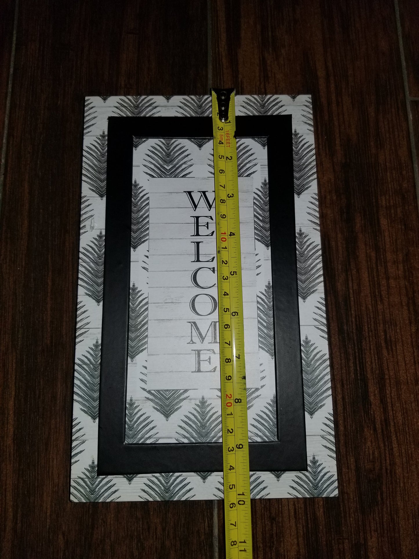 Welcome wall home decor sign