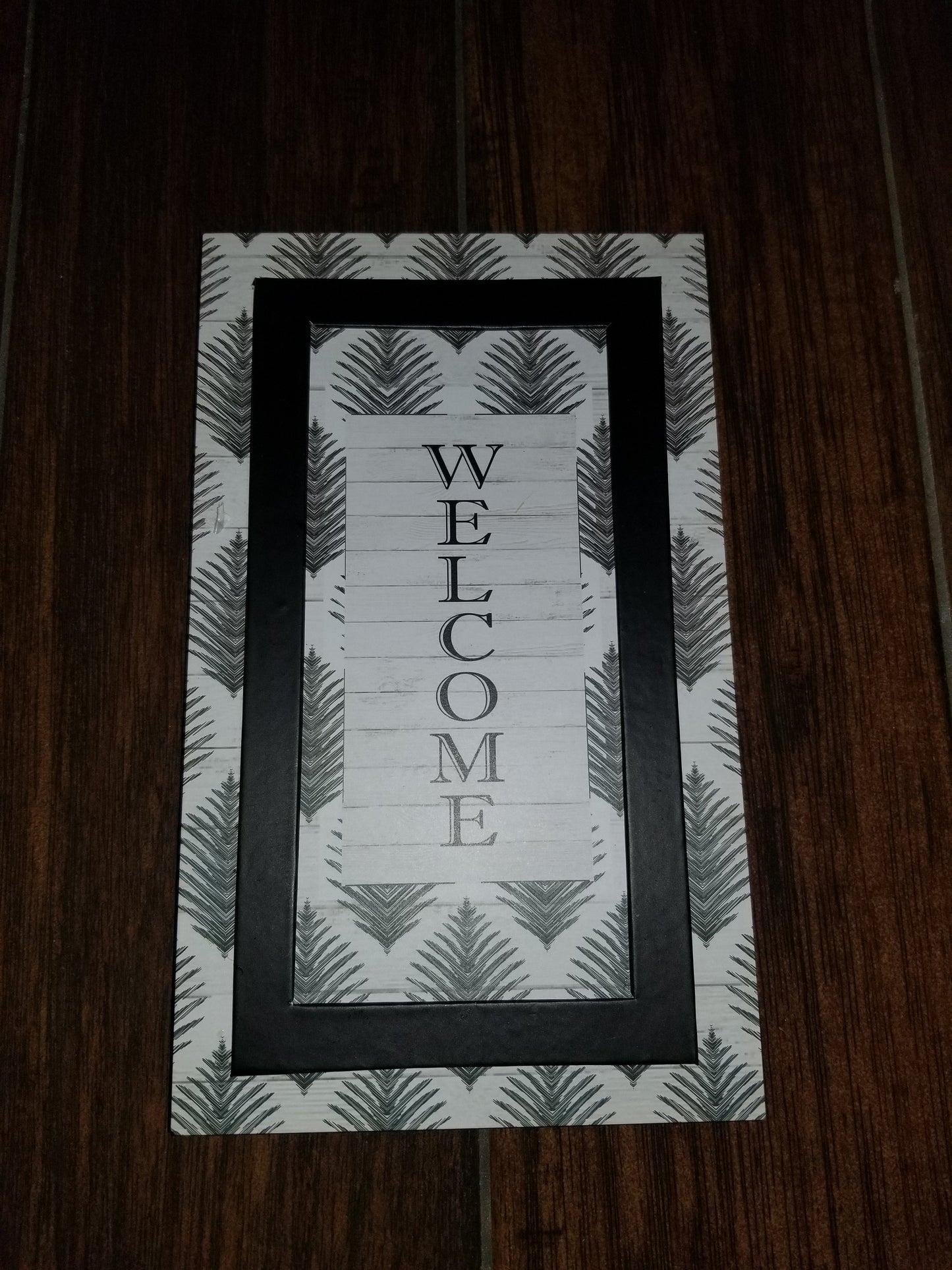 Welcome wall home decor sign