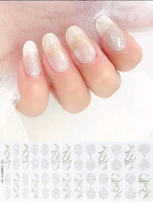 Nail wraps stickers diy nails