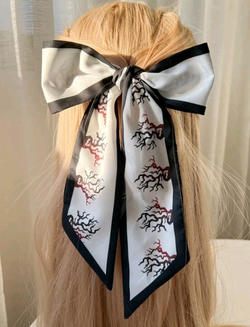 Halloween hair tie