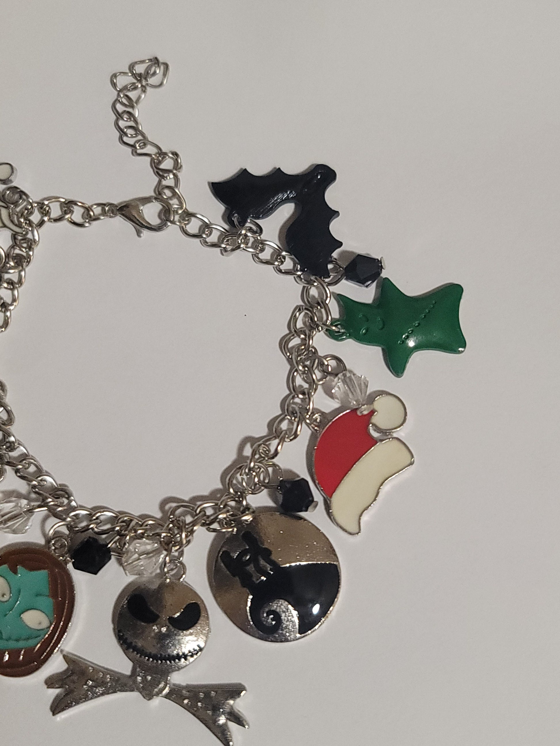 Tim Burton Nightmare before Christmas charm bracelet