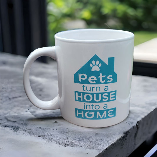 Coffee mug pets turn a house into a home