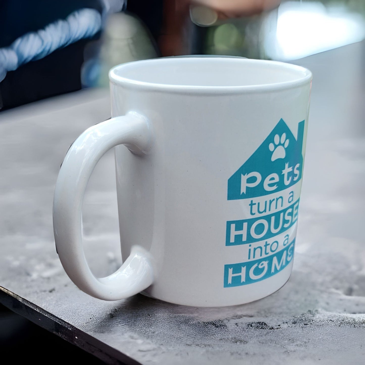 Coffee mug pets turn a house into a home