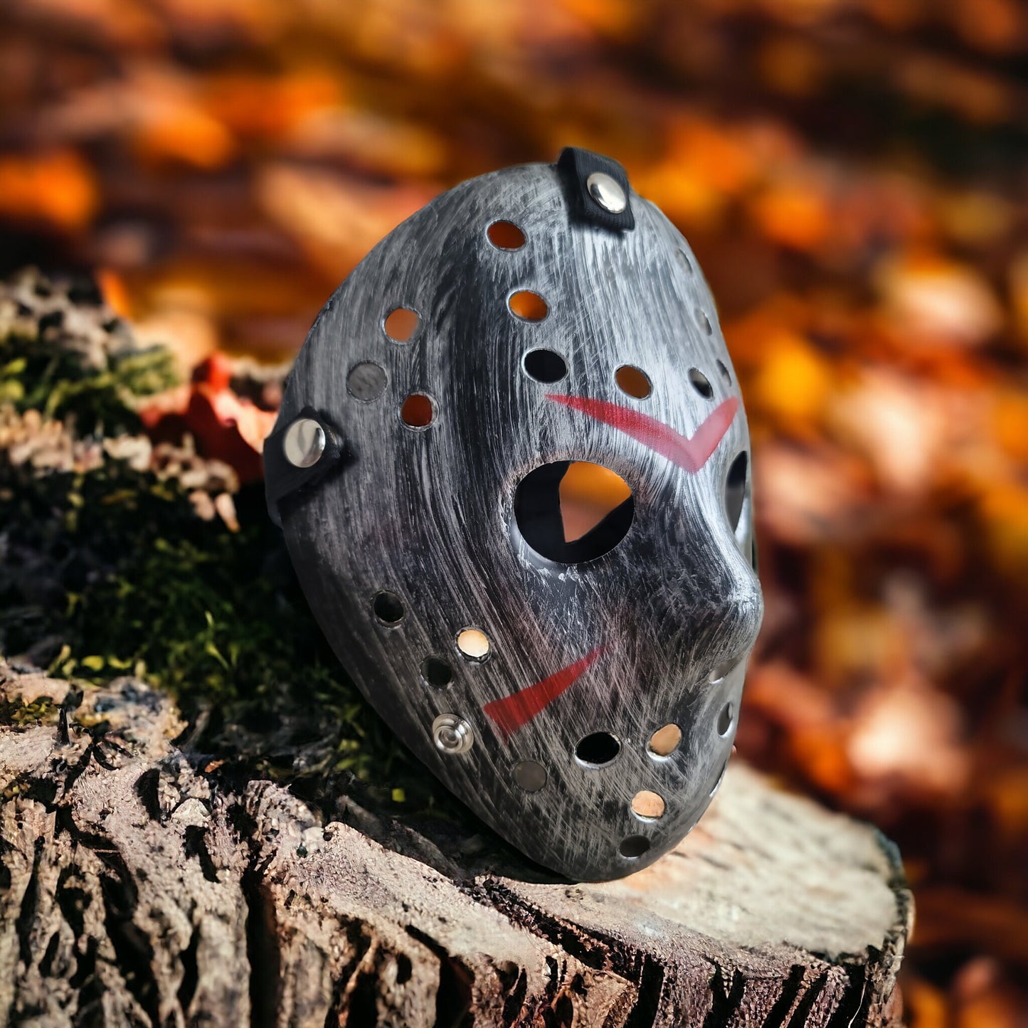 Horror Friday the 13th Jason Voorhees hockey mask silver