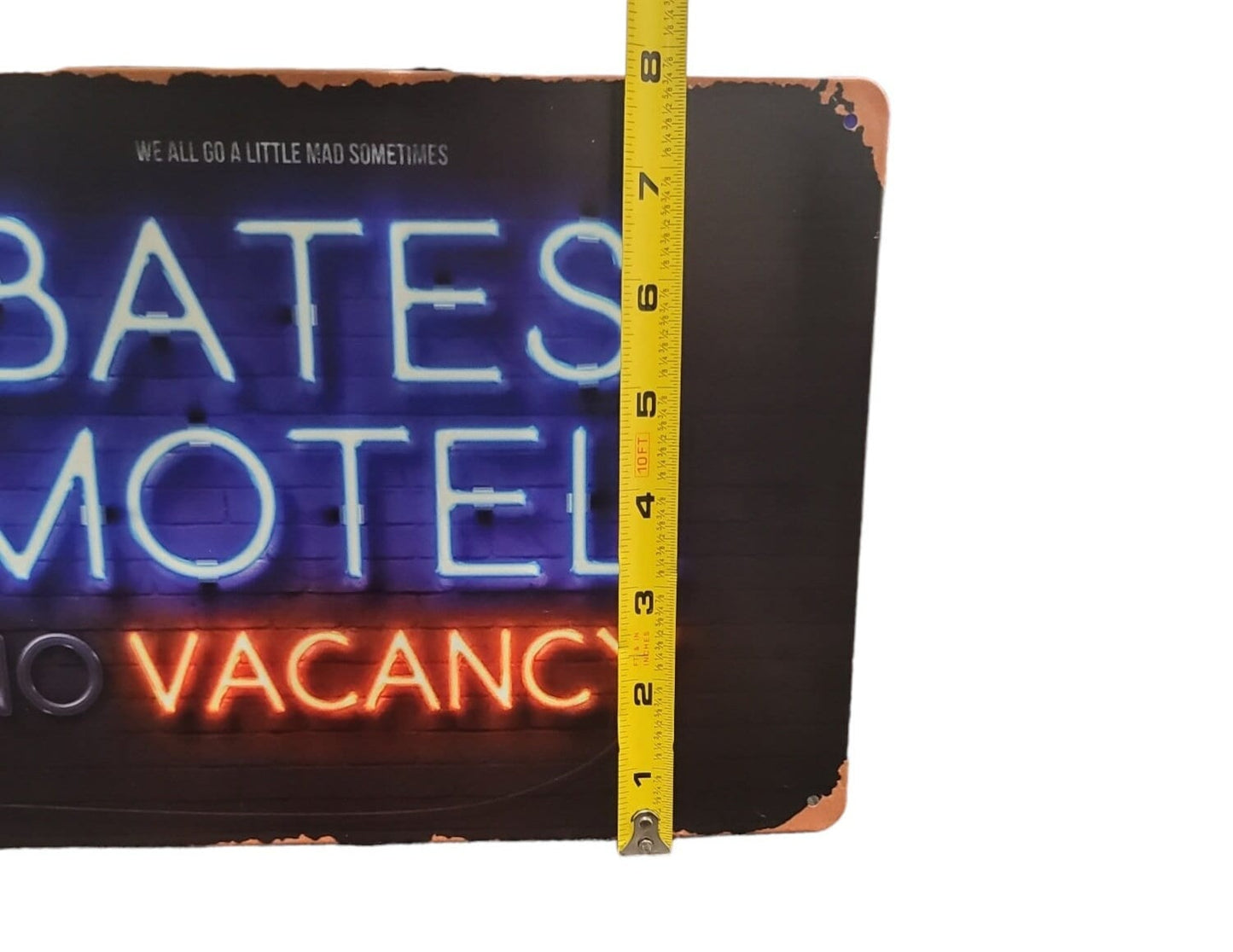 Bates motel Metal tin sign psycho Horror