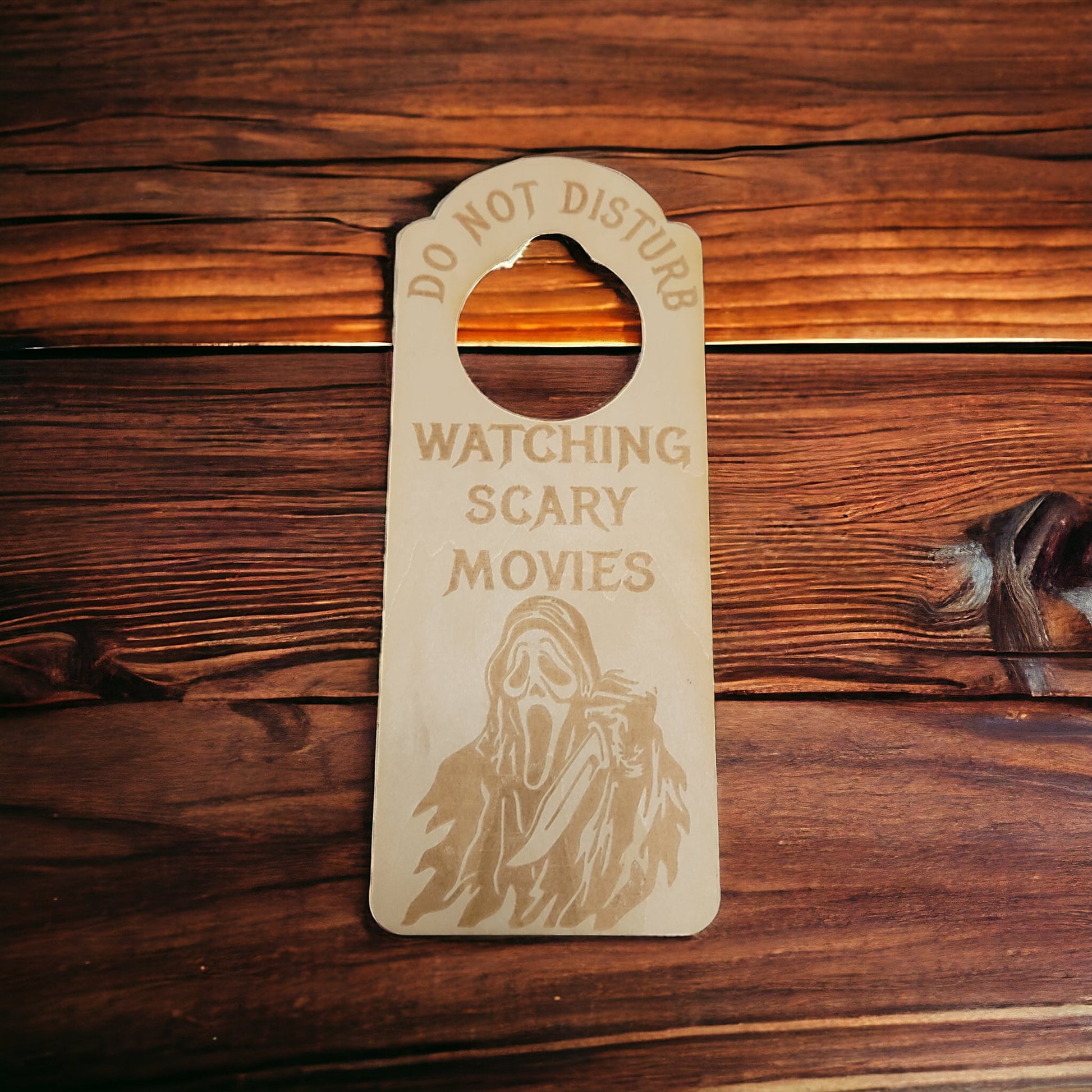 Do not disturb Scream door hanger ghost face